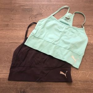 Puma sports bras- Size M- lot of 2